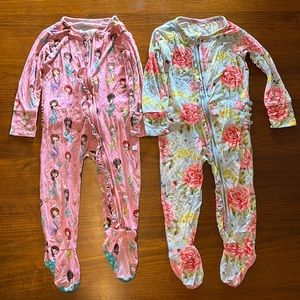 Posh Peanut 18-24M Footie Pajama 2 Pack Bundle